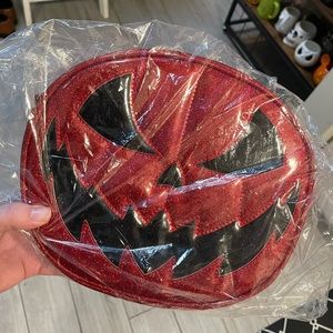 Love pain and stitches pumpkin crossbody